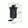 TOYOT 2330087103 Fuel filter